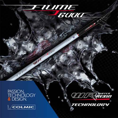 CANNE DA PESCA BOLOGNESI COLMIC FIUME WR T-6000