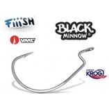 FIIISH BLACK MINNOW KROG PREMIUM HOOKS 