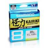 SHIMANO KAIRIKI 8 VT 150MT. MANTIS GREEN 