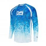 PELAGIC VAPORTEK LONG SLEEVE SHIRT BLUE 