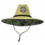 PELAGIC BAJA STRAW HAT FISH CAMO GREEN 