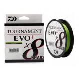 DAIWA TOURNAMENT X8 BRAID EVO + CHARTREUSE 270M. 