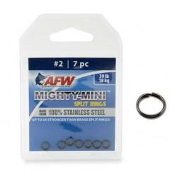 AMERICAN FISHING WIRE MIGHTY MINI SPLIT RINGS 