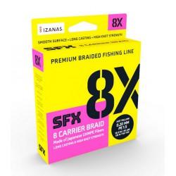 SUFIX SFX 8X CARRIER BRAID 135M. HOT YELLOW 