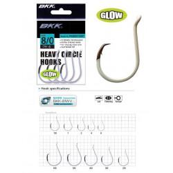 BKK HEAVY CIRCLE HOOKS GLOW WGB2012007 