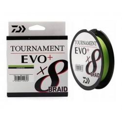 DAIWA TOURNAMENT X8 BRAID EVO + CHARTREUSE 135M. 