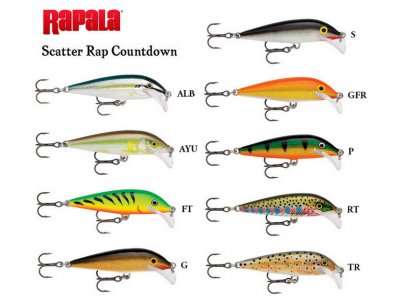 RAPALA SCATTER RAP COUNTDOWN