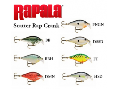 RAPALA SCATTER RAP CRANK