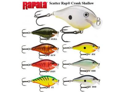 RAPALA SCATTER RAP CRANK SHALLOW