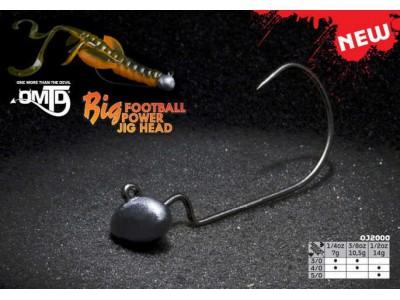 OMTD BIG FOOTBALL POWER JIG HEAD