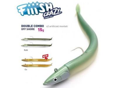 FIIISH CRAZY SAND EEL 120 DOUBLE COMBO