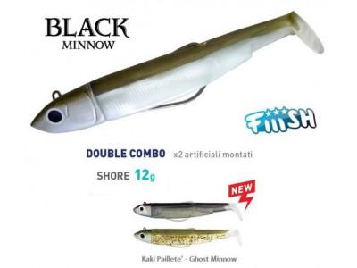 FIIISH BLACK MINNOW 120 DOUBLE COMBO SHORE 12G.