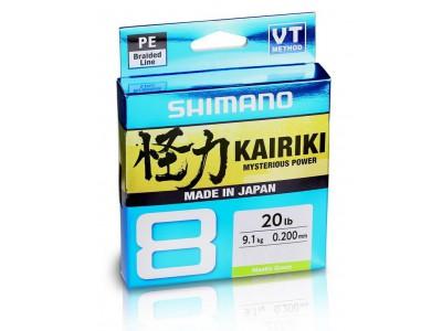 SHIMANO KAIRIKI 8 VT 150MT. MANTIS GREEN