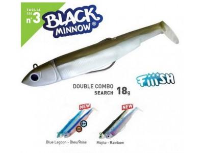 FIIISH BLACK MINNOW 120 DOUBLE COMBO SEARCH 18G.