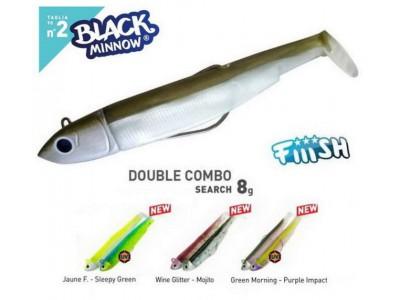 FIIISH BLACK MINNOW 90 DOUBLE COMBO SEARCH 8G.