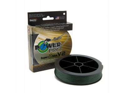 POWER PRO SUPER 8 SLICK V2 MOSS GREEN 135M.