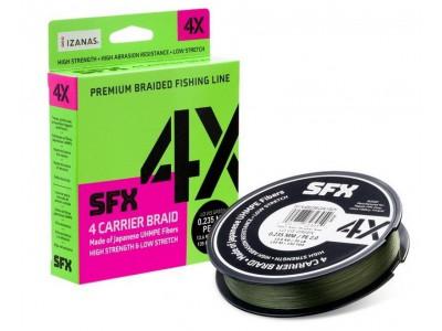 SUFIX SFX 4X CARRIER BRAID 135M. LO VIS GREEN