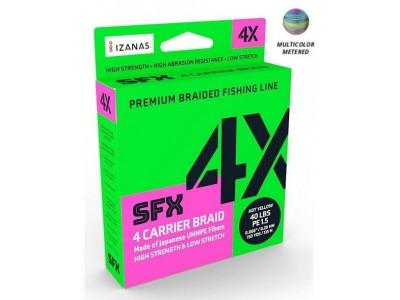 SUFIX SFX 4X CARRIER BRAID 300M. MULTICOLOR