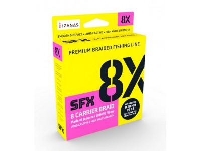 SUFIX SFX 8X CARRIER BRAID 135M. HOT YELLOW