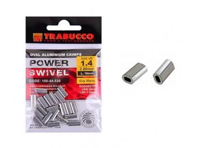 TRABUCCO OVAL ALUMINIUM CRIMPS