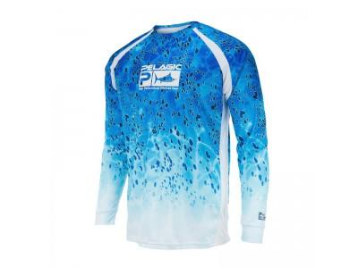 PELAGIC VAPORTEK LONG SLEEVE SHIRT BLUE