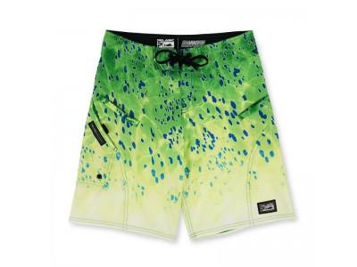 PELAGIC SHARKSKIN DORADO GREEN SHORTS