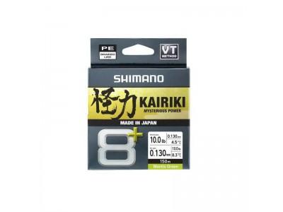 SHIMANO KAIRIKI 8+ 150mt. MANTIS GREEN