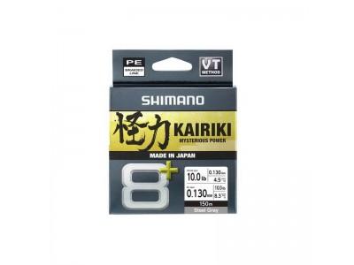 SHIMANO KAIRIKI 8+ 150mt. STEEL GRAY