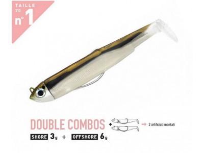 FIIISH BLACK MINNOW 70 DOUBLE COMBO 3/6G.