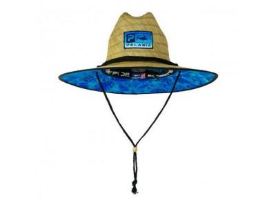 PELAGIC BAJA STRAW HAT BLUE DORADO