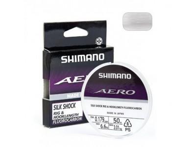 SHIMANO AERO SILK SHOCK FLUOROCARBON 50M.