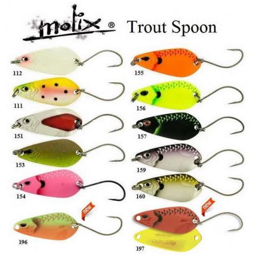 MOLIX TROUT SPOON 2.5