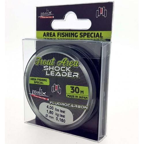 MOLIX TROUT AREA SHOCK LEADER FLUOROCARBON