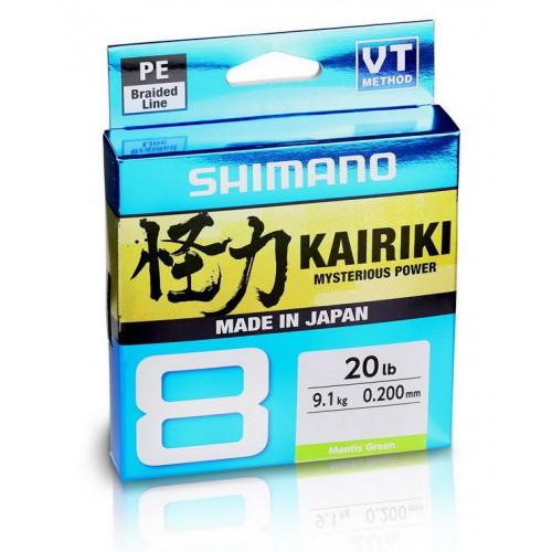 SHIMANO KAIRIKI 8 VT 150MT. MANTIS GREEN