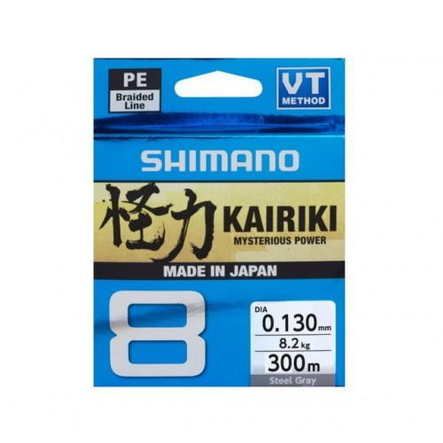 SHIMANO KAIRIKI 8 VT 300MT. STEEL GREY