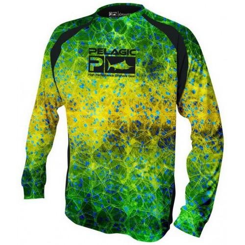 PELAGIC VAPORTEK PERFORMANCE DORADO HEX GRN