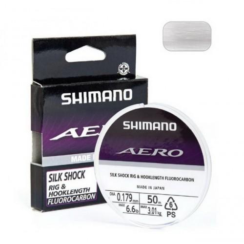 SHIMANO AERO SILK SHOCK FLUOROCARBON 50M.