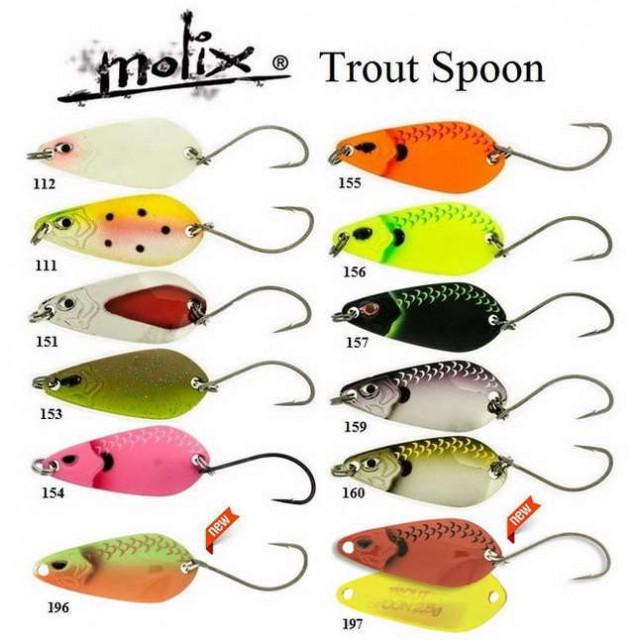 MOLIX TROUT SPOON 2.5 