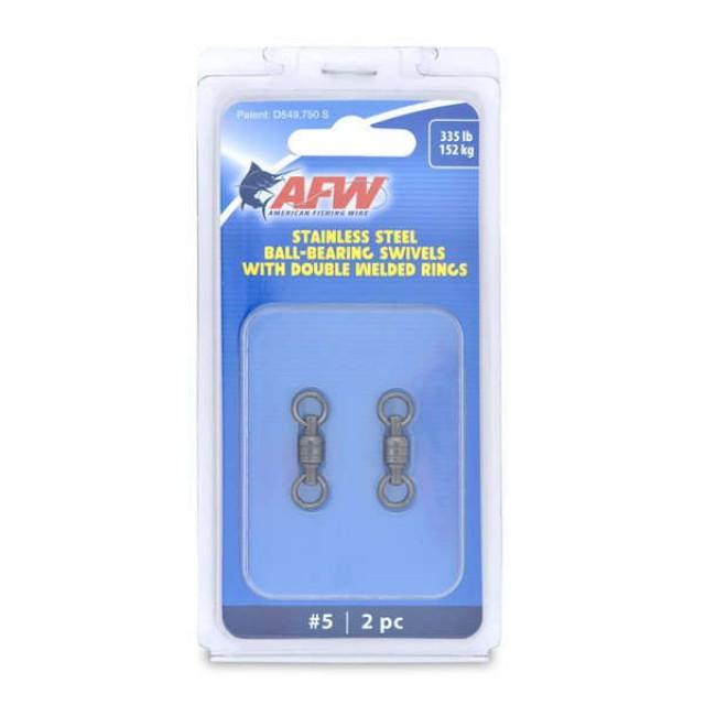 AMERICAN FISHING WIRE STAINLESS STEEL BALL-BEARINGS SWIVELS 