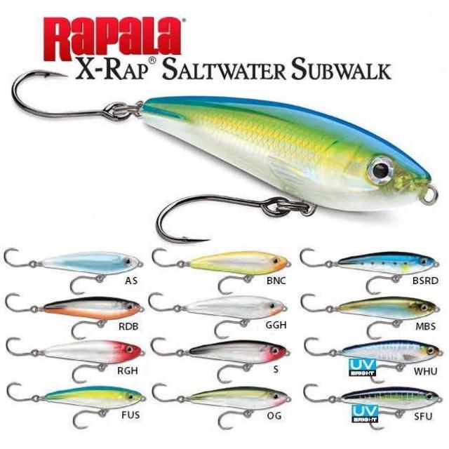 RAPALA X-RAP SALTWATER SUBWALK 9CM 