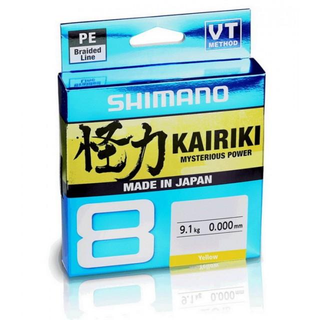 SHIMANO KAIRIKI 8 VT 300MT. YELLOW 