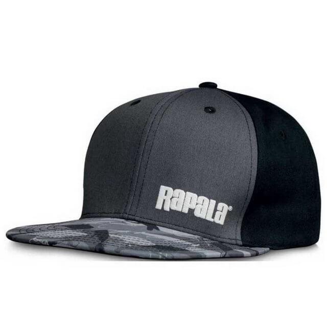 RAPALA LURE CAMO FLAT BRIM CAP 