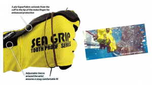 HI-SEAS SEA GRIP SUPER FABRIC INSHORE GLOVE 