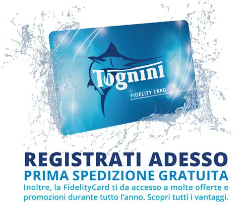 Registrati su Tognini Peca. Tante offerte per te