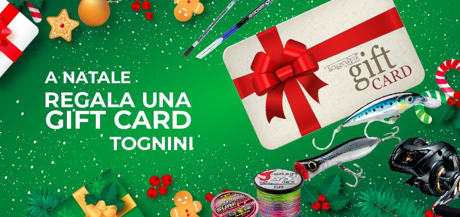 A NATALE REGALA UNA GIFT CARD TOGNINI